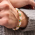 Bracelet en perles de verre de l'Himalaya | Orné